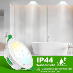 12x JAENMSA 84mm vgradni LED reflektor