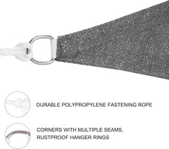 WOLTU trikotno zračno senčilo 4 × 4 × 4 m