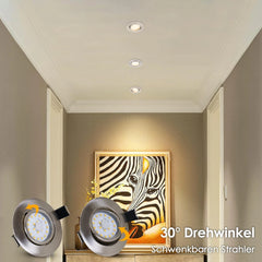 6x MYCUL 85mm vgradni LED reflektor - 3000 K