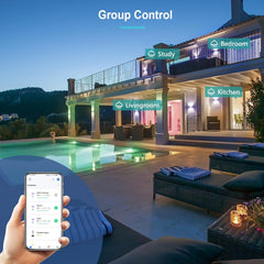 RGB Pametna žarnica z glasovnim upravljanjem - set 6 kosov