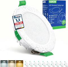 10x HOMEOW 87 mm vgradni LED reflektor