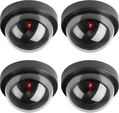 4x TOROTON Imitacija varnostne kamere z utripajočo LED-lučko