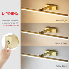 MANTOLITE Zlata zatemnilna LED Luč z nastavljivo barvo svetlobe