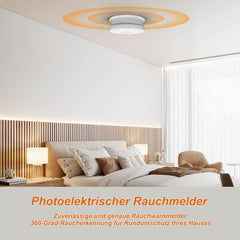 RUAN fotoelektrični detektor dima z magnetnim nosilcem