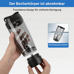 HNCY električni proteinski shaker z USB-polnjenjem 600ml