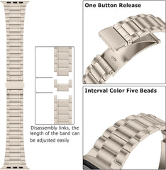 ANLINSER kovinski pašček za Apple Watch 38 - 42 mm