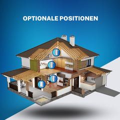 BELL4U brezžični zvonec z baterijo in tremi sprejemniki