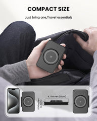 3-v-1 brezžična polnilna postaja za iPhone, Apple Watch in AirPod