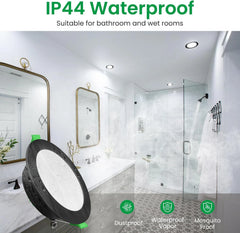 6x ALUSSO 113mm vgradni LED reflektor - 10 W