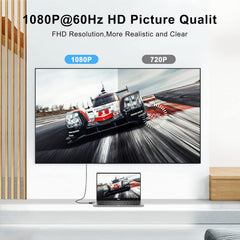 TWOZOH 1080p 60 Hz HDMI v VGA Kabel - 1 m