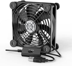 ELUTENG 120 mm USB ventilator za PC in igralne konzole