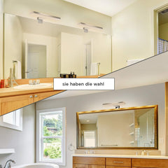 AOUROW LED svetilka za kopalniško ogledalo - 30 cm