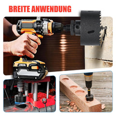 MOXPIFY bimetalna kronska žaga Ø 162 mm – s SDS Plus nastavkom in šesterokotnim držalom