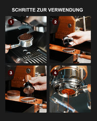 KOFIKOFI brez dna portafilter 58 mm za Gaggia kavni aparat
