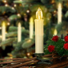 20x YUNSHENG LED sveče za božično drevo