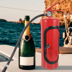 DECORNIJIA kovinska škatla za vino gasilni aparat
