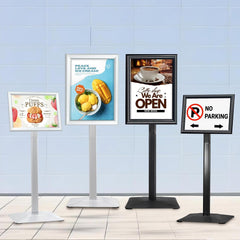 STANDNEE aluminijasto talno stojalo za plakate in obvestila - A3 Format