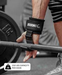 DMOOSE FITNESS Rokavice s kavlji za dvigovanje uteži