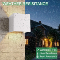 AUDOR 12W LED stenska svetilka z nastavljivim kotom svetlobe - bela