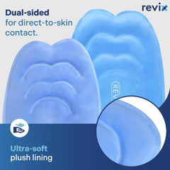 REVIX XXXL hladilna obloga za koleno po operacijah in športnih poškodbah - 50 × 30 cm