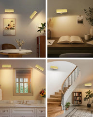 2x TOOWELL brezžična LED stenska svetilka