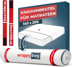 WRAPPYBAG vakuumska vreča za vzmetnico 140 × 200 cm
