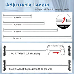 DAKEPOLE raztegljiva tuš palica 70–190 cm