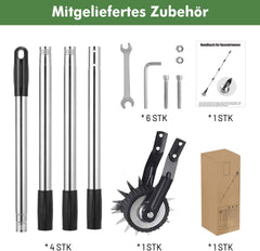 HAUSPROFI nastavljiv rezalnik robov trate na kolesih