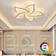 OTREN LED stropna svetilka 60cm z daljincem