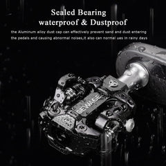 GEWAGE SPD kolesarski pedali za MTB in cestna kolesa