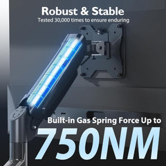 BONTEC nastavljiv nosilec plinska roka za monitor 13–34” - do 9 kg