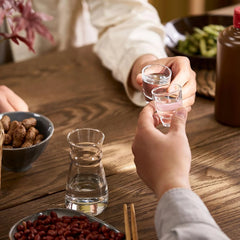 36x ACTIUSIS kozarček za žgane pijače, 35 ml, prozorno steklo