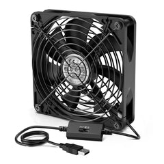 ELUTENG 140 mm USB ventilator za PC in igralne konzole