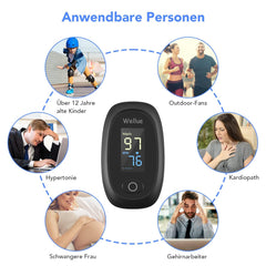 WELLUE pulzni oksimeter - merilnik nasičenosti kisika in srčnega utripa