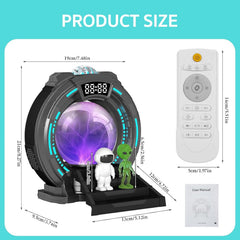 GEMMAC Galaxy Bluetooth projektor z plasma kroglo in nočno lučko