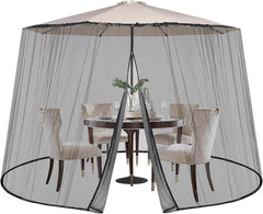 SEKEY nastavljiva mreža proti komarjem za senčnik 250–300 cm