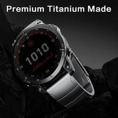 SYNSING titanov pašček 22/26 mm za Garmin Fenix