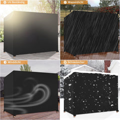 DOKON vodoodporna zaščitna prevleka za vrtno gugalnico s 4 sedeži