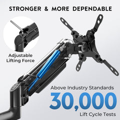 BONTEC Stenski nosilec za monitorje in TV-je 13–42” z nastavljivo višino