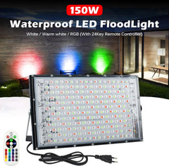 ELEGANTED 150 W RGB LED reflektor z daljincem
