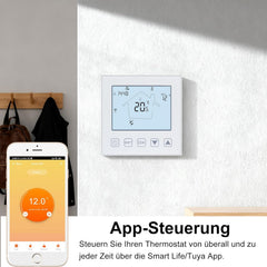 KETOTEK Pametni WiFi Termostat za Plinski Kotel Združljiv z Alexa / Google Home