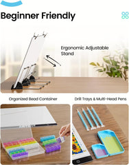 ARTDOT LED svetlobna plošča za delo pri diamantnem slikanju, risanju - A3 format