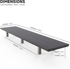 FENGE večnamensko stojalo za računalnik/prenosnik/TV z dvema nastavljivima nogama - 100 cm