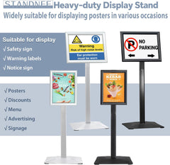 STANDNEE aluminijasto talno stojalo za plakate in obvestila - A3 Format