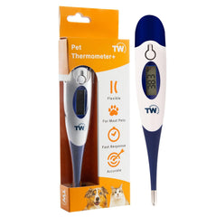 THERMOMETER WORLD digitalni veterinarski termometer za hišne živali z upogljivo sondo