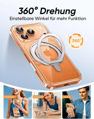 MAGIC JOHN ovitek za iPhone 17 Pro Max z magnetnim stojalom