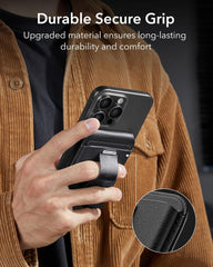 Denarnica za Magsafe s sledilnikom Find My za iPhone 16/15/14/13/12 - Črna