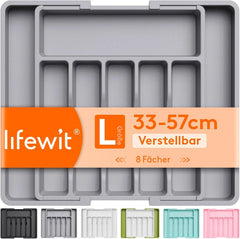 LIFEWIT nastavljiv predalnik za pribor 33–57 cm