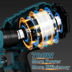 GLORITY 700 W električna pištola za barvanje