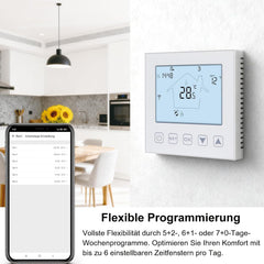 KETOTEK pametni WiFi termostat za vodno talno ogrevanje